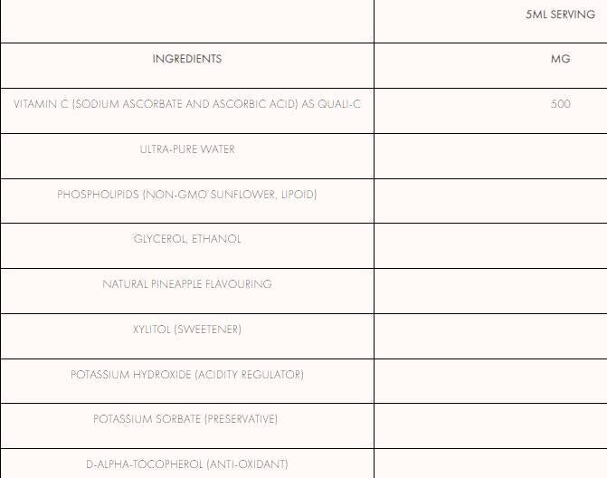 Liposomales Vitamin C 500 mg - 150 ml