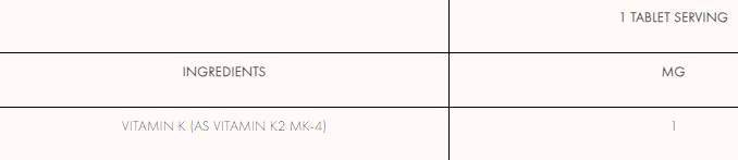 Vitamin K2 MK -4 100 MCG - 120 Tabletten