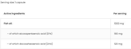 Omega 3 1000 mg - 180 Softgele