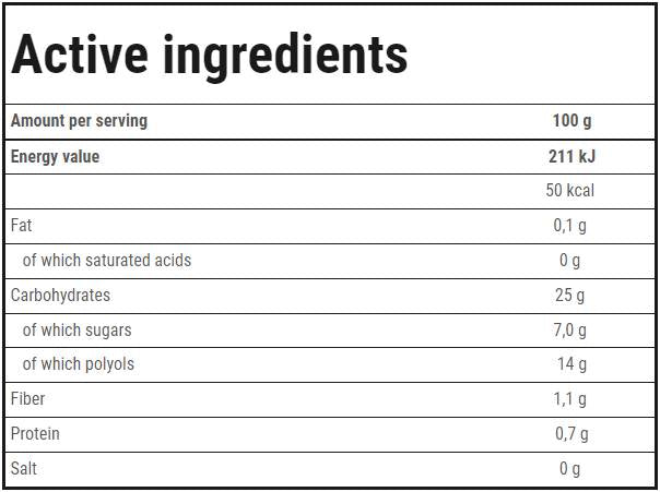 Früchte in Gelee | Pfirsich 600 Gramm