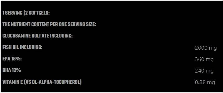 Omega 3 | 360 mg EPA 240 mg DHA - 60 Gelkapseln