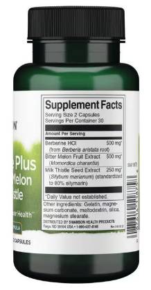 Berberine Plus | Mit bitteren Melonen- und Milchdistel 60 Kapseln