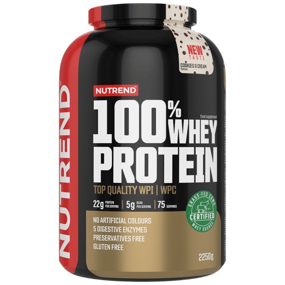 100% Molkeprotein - 2250 Gramm