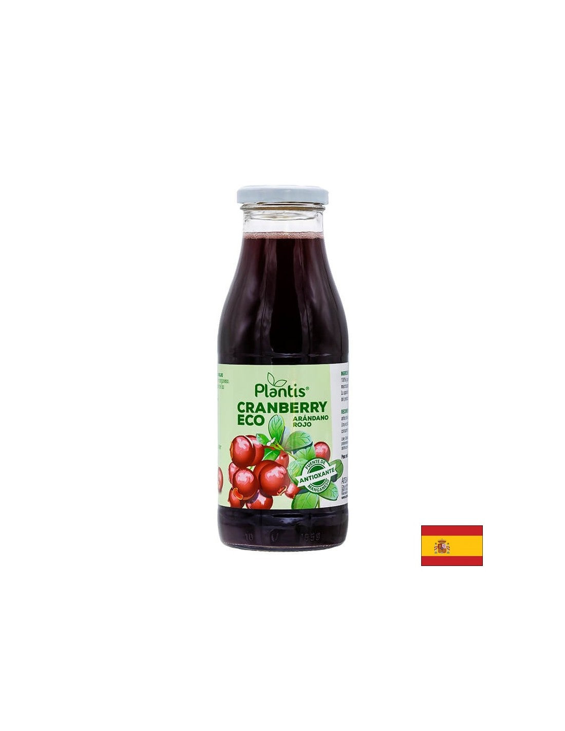 100% Bio -Cranberry -Saft - Gesundheit im Urin - Cranberry Eco Plantis®, 500 ml