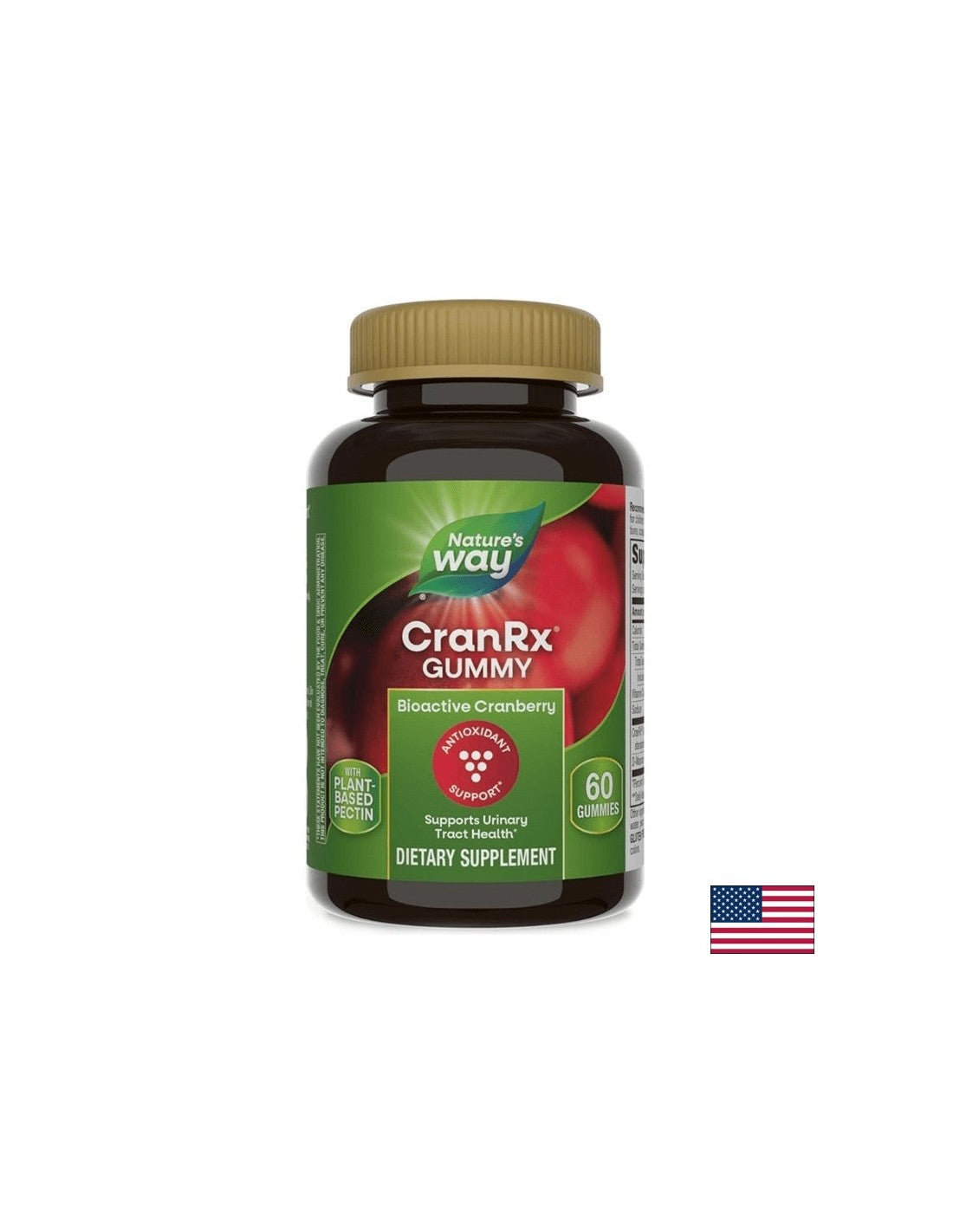 Cranrx Gummies Harngesundheit - 60 Kautables