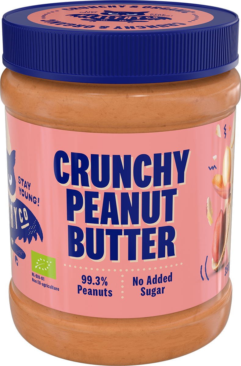 ECO Erdnussbutter Crunchy 350g (100% BIO)