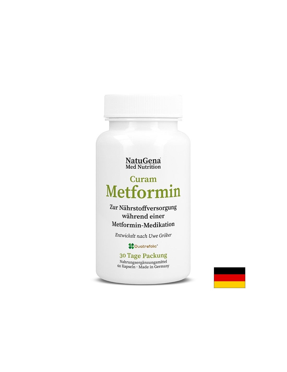 Curammetformin (Vitamine und Mineralien zur Unterstützung von Blutzucker) x 60 Kapseln