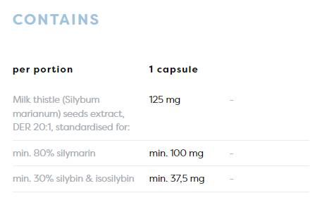 Milch Thistle | Silymarin 100 mg - 60 Kapseln