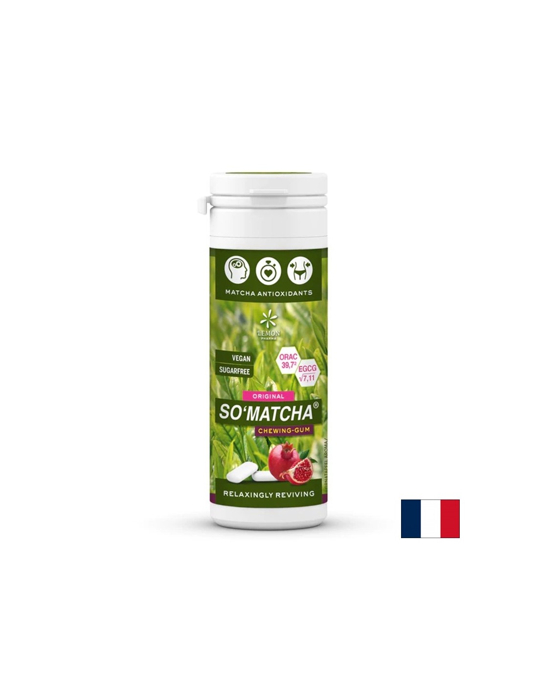 Kaugummi mit Matcha - also Matcha®, 30 g