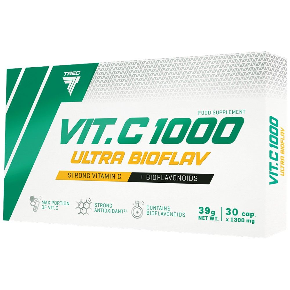 Vitamin C 1000 Ultra Bioflaw - 30 Kapseln