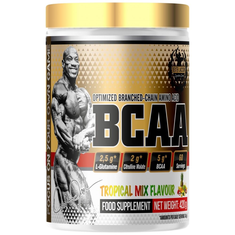 Goldserie | BCAA mit L-Glutamin- und L-Citrullin-Malat-420 Gramm