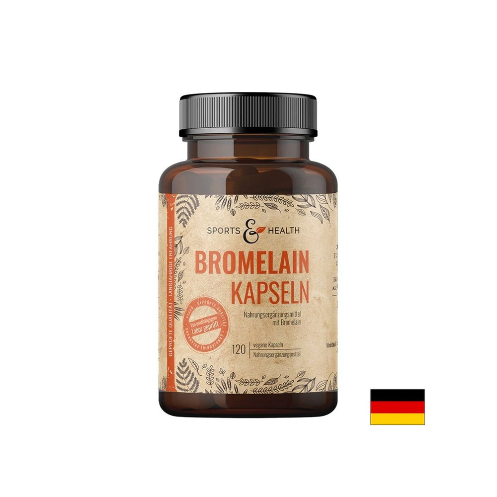 Gute Verdauung - Bromelain, 550 mg x 120 Kapseln