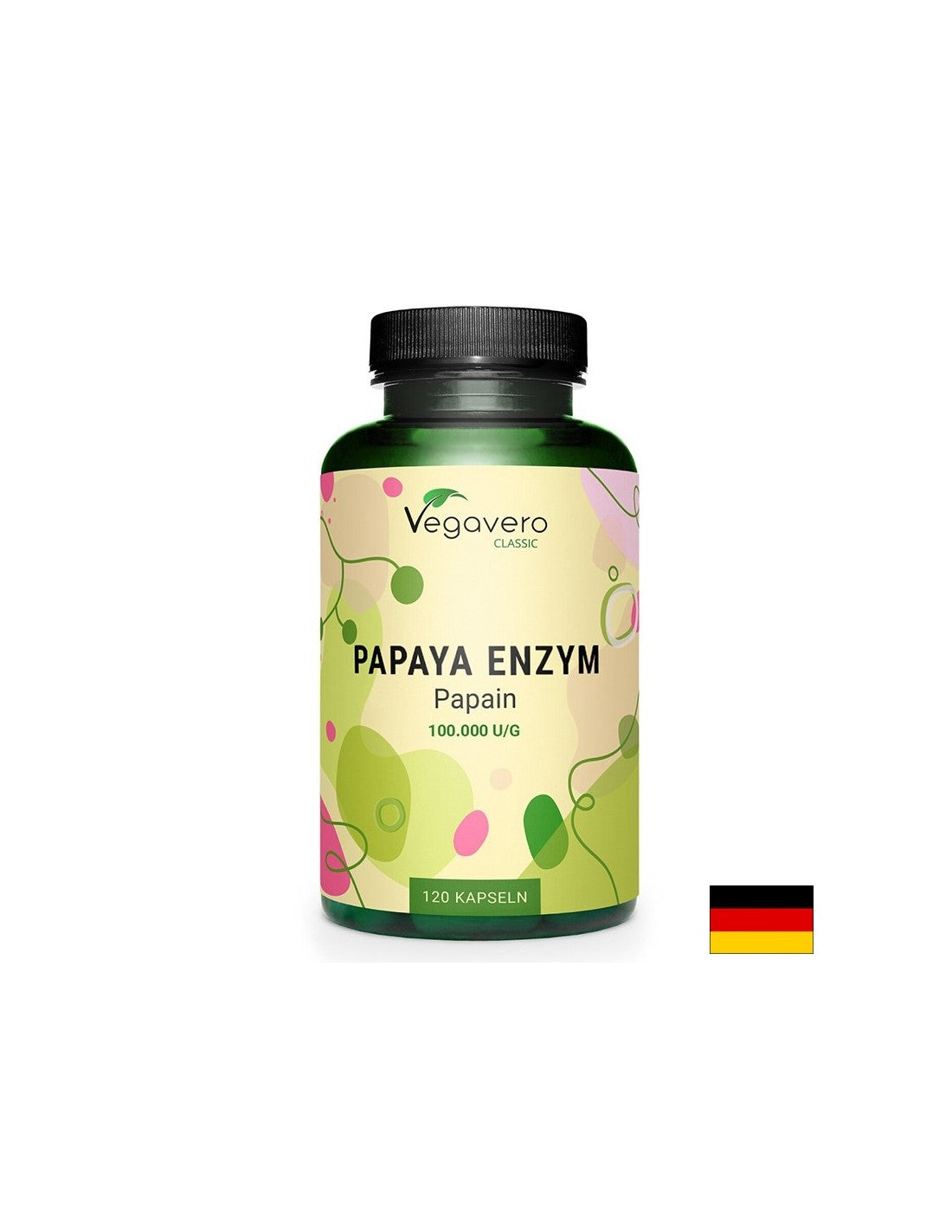 Gute Verdauung - Papaya -Enzyme, 700 mg x 120 Kapseln