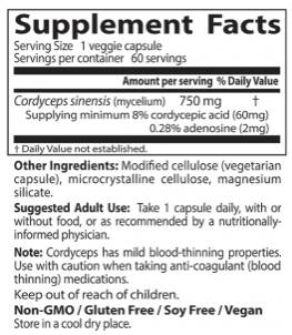 Beste Ultra Cordyceps - 60 Kapseln