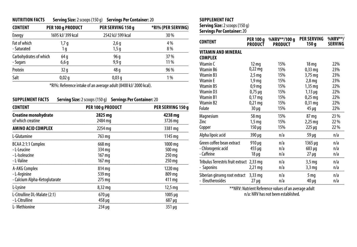 Game Changer -Messe - 3000 Gramm
