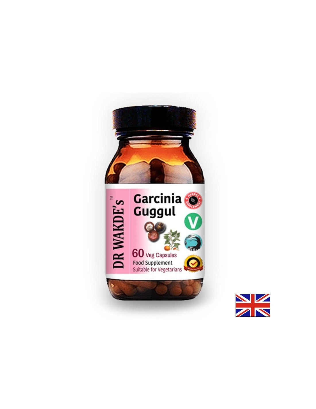 Garcinia & Guggul (Garcinia & Guggul) - für hohe Cholesterinspiegel und Übergewicht, 60 Kapseln