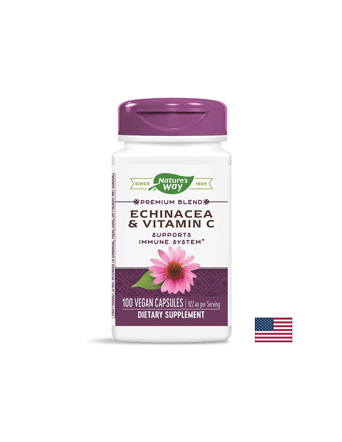 Echinacea & Vitamin C/ Echinacea & Vitamin C x 100 Kapseln Nature's Way