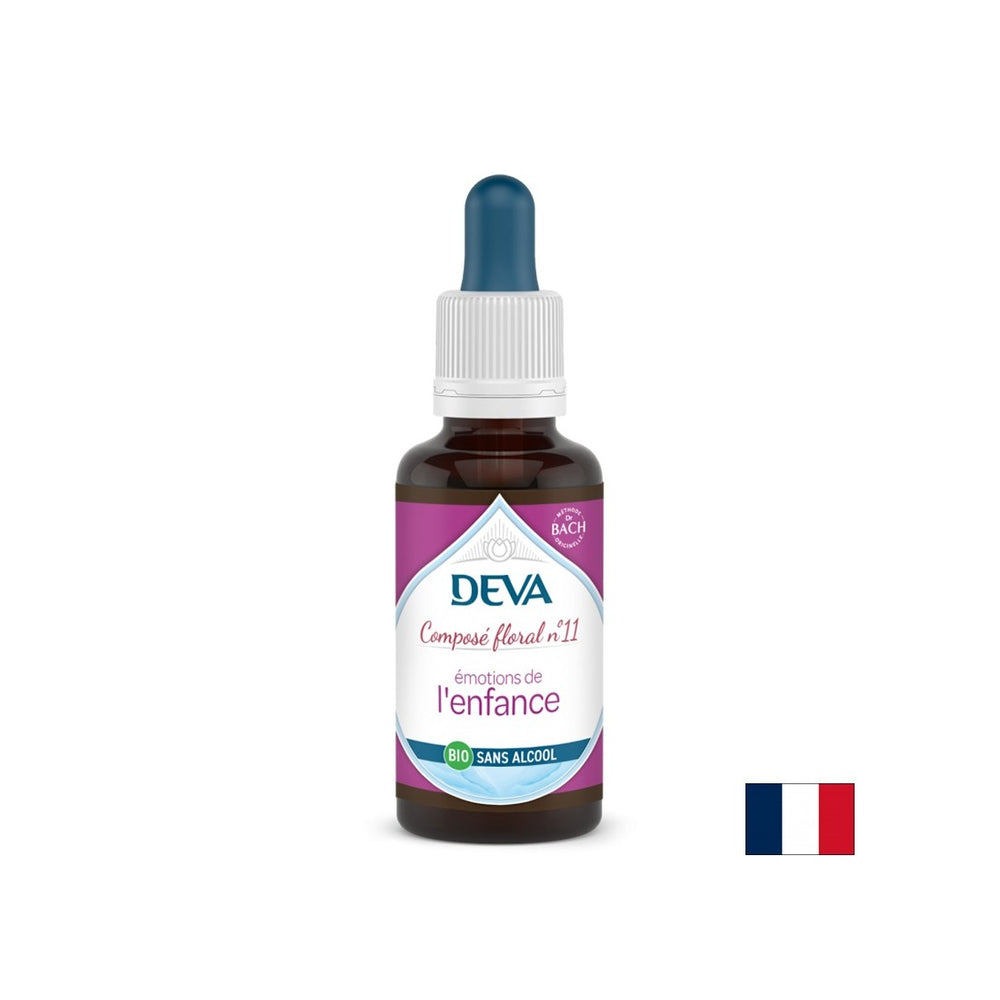 Emotionales Gleichgewicht für Kinder, Bach-Blütenessenzen Nr. 11, alkoholfreie Tropfen 30 ml