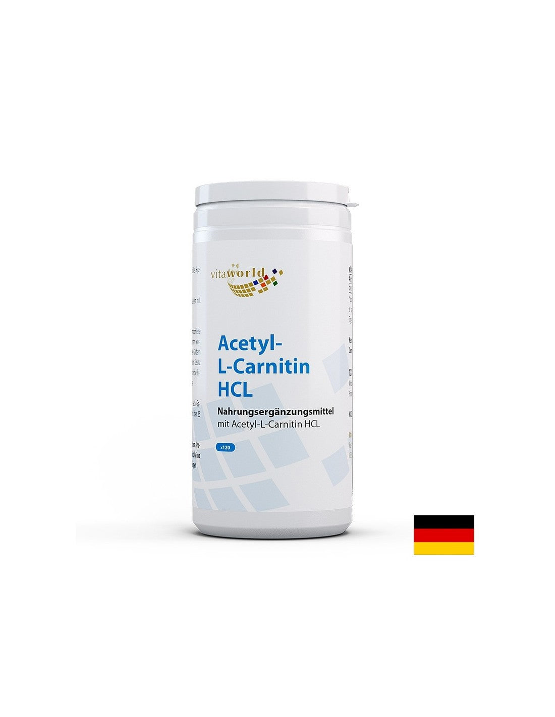 Energiestoffwechsel-Acetyl-L-Carnitin-HCL, 120 Kapseln