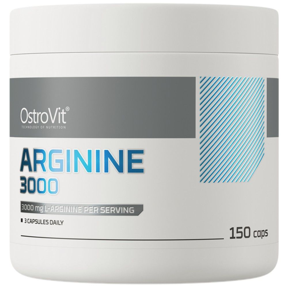 Arginin 3000 / L -Arginin -Kappen - 150 Kapseln