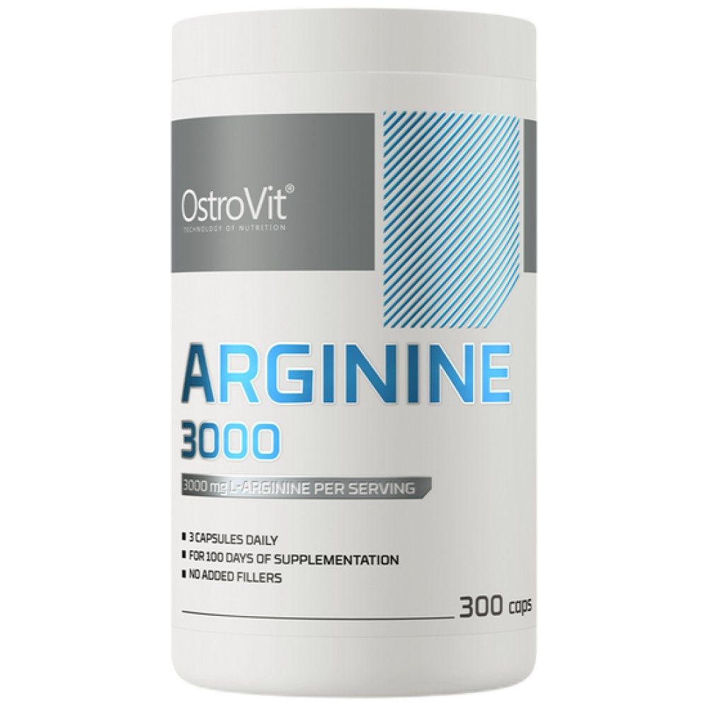 Arginin 3000 / L -Arginin -Kappen - 150 Kapseln