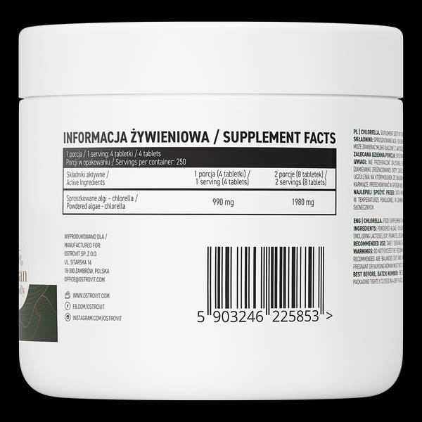 Chlorella - 1000 Tabletten