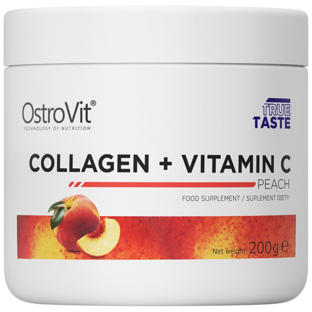 Kollagen + Vitamin C / Pulver - 200 Gramm