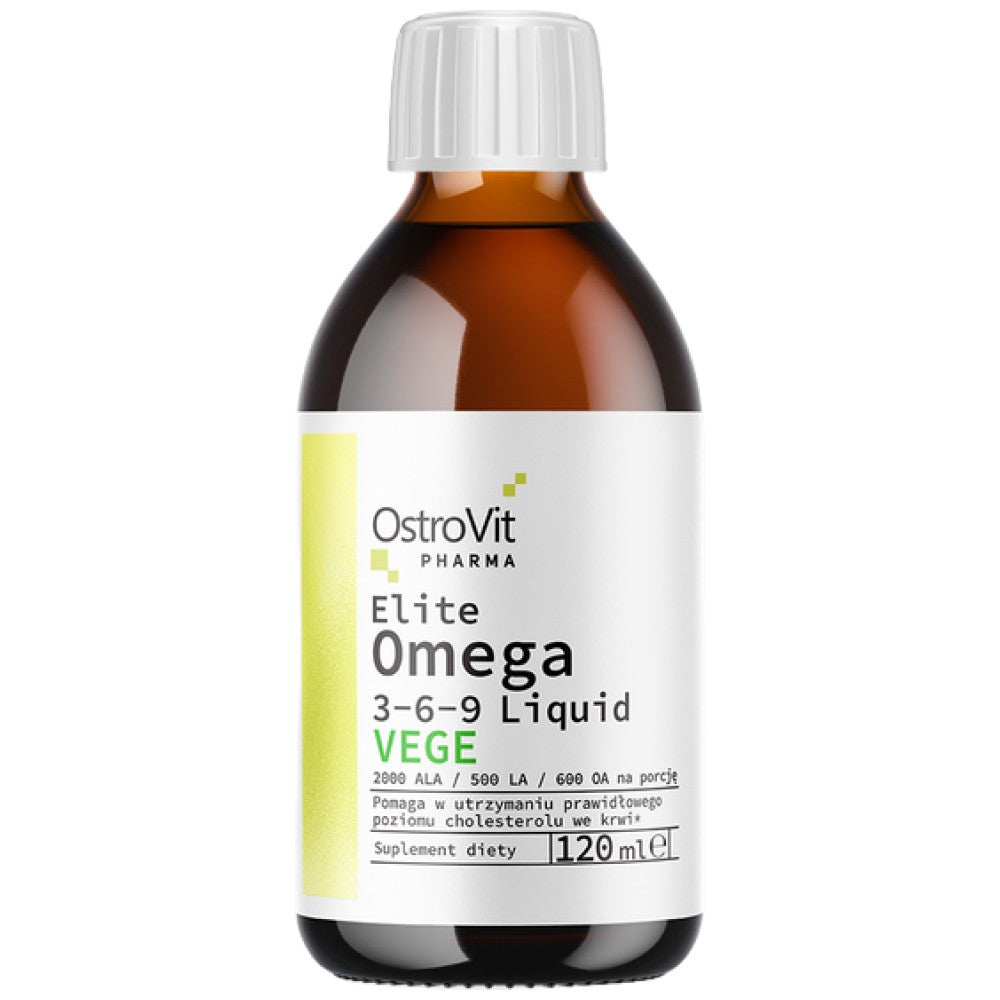 Elite Omega 3-6-9 Flüssigkeit | VEGE 120 ml