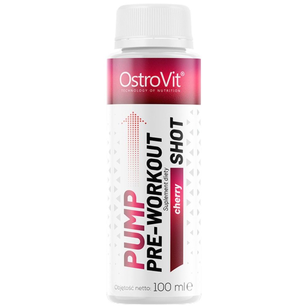 Pumpe Pre-Workout Shot | ohne Beta -Alanin - 100 ml