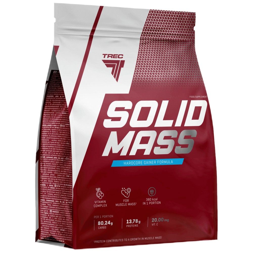 Solide Masse | Hardcore Gainer -Formel - 5800 Gramm