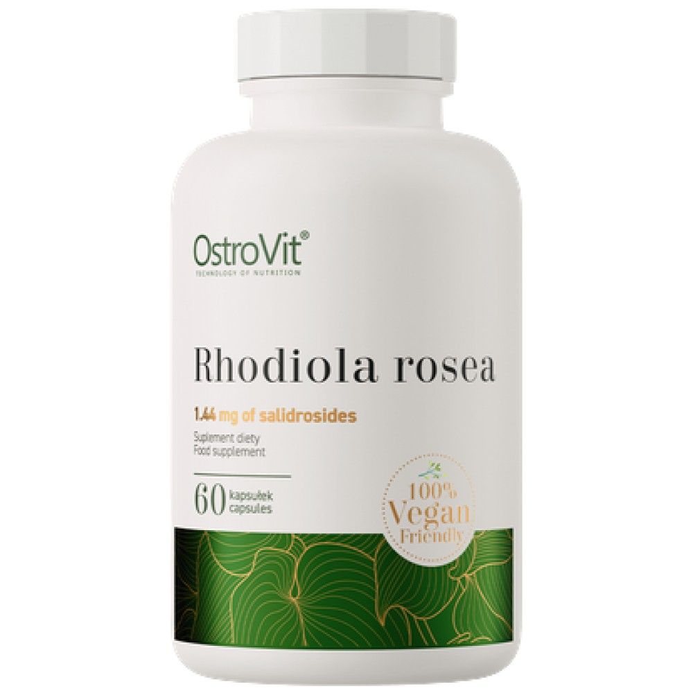 Rhodiola rosea 144 mg | Vege - 60 Kapseln
