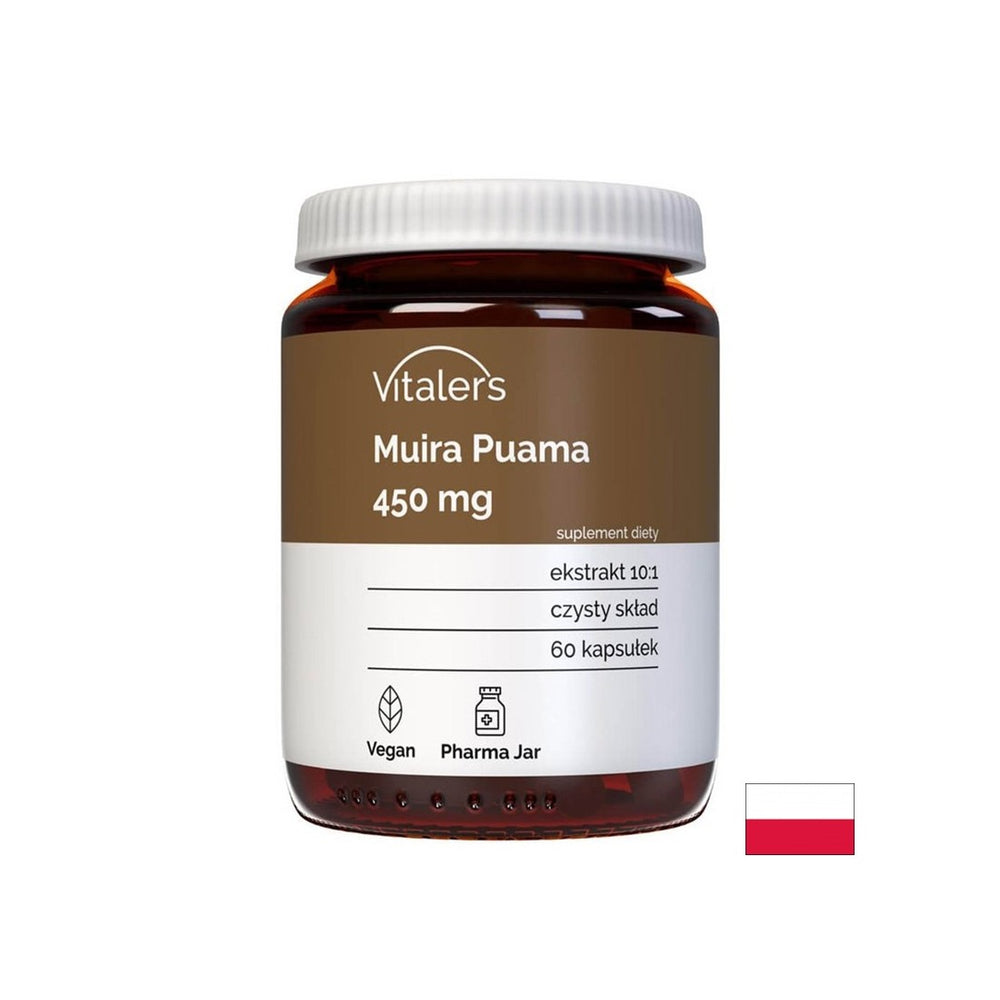 Natural Aphrodisiac - Muira Puama, 450 mg x 60 Kapseln