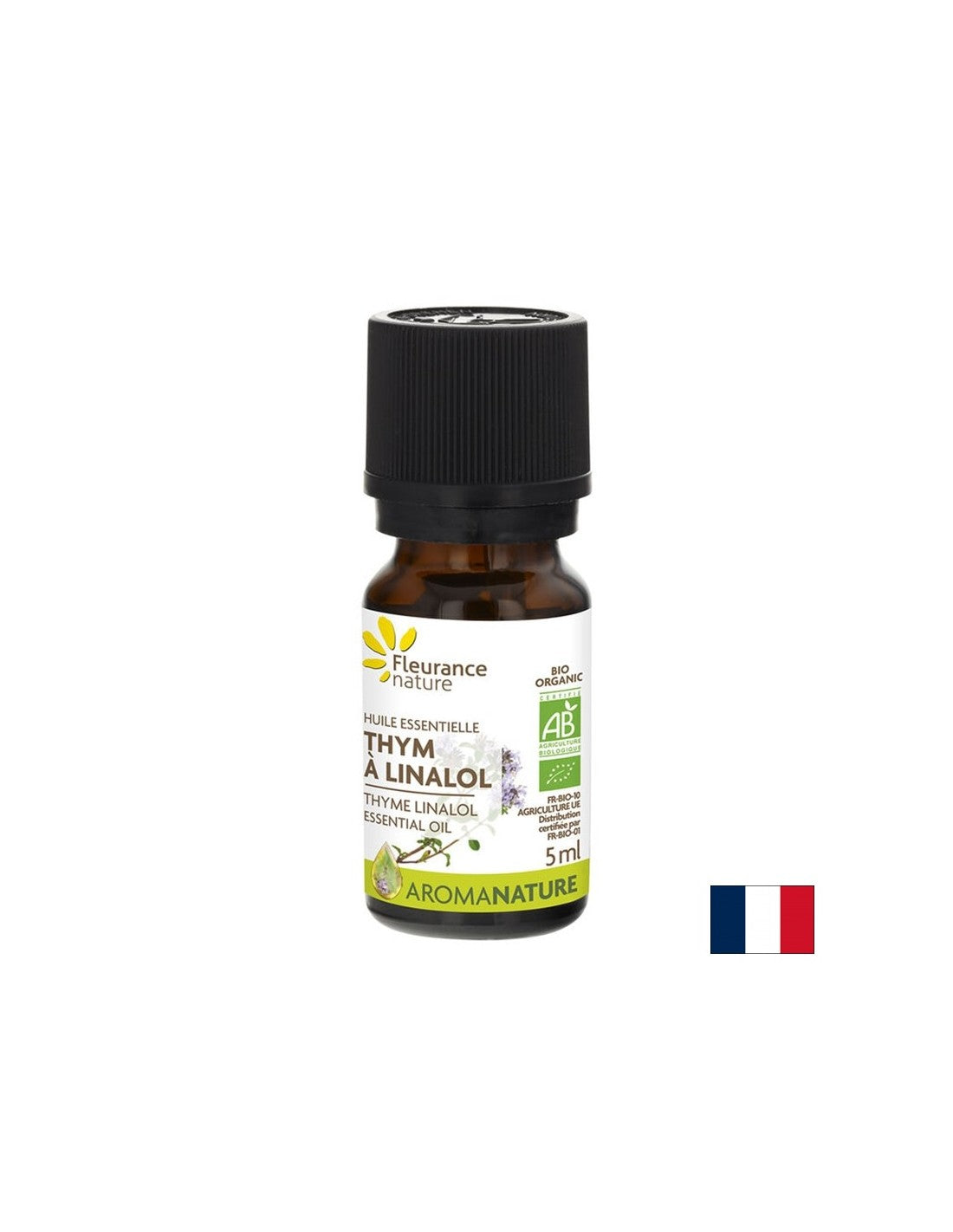 Thymian ätherisches Öl mit Linalool, Bio, 5 ml