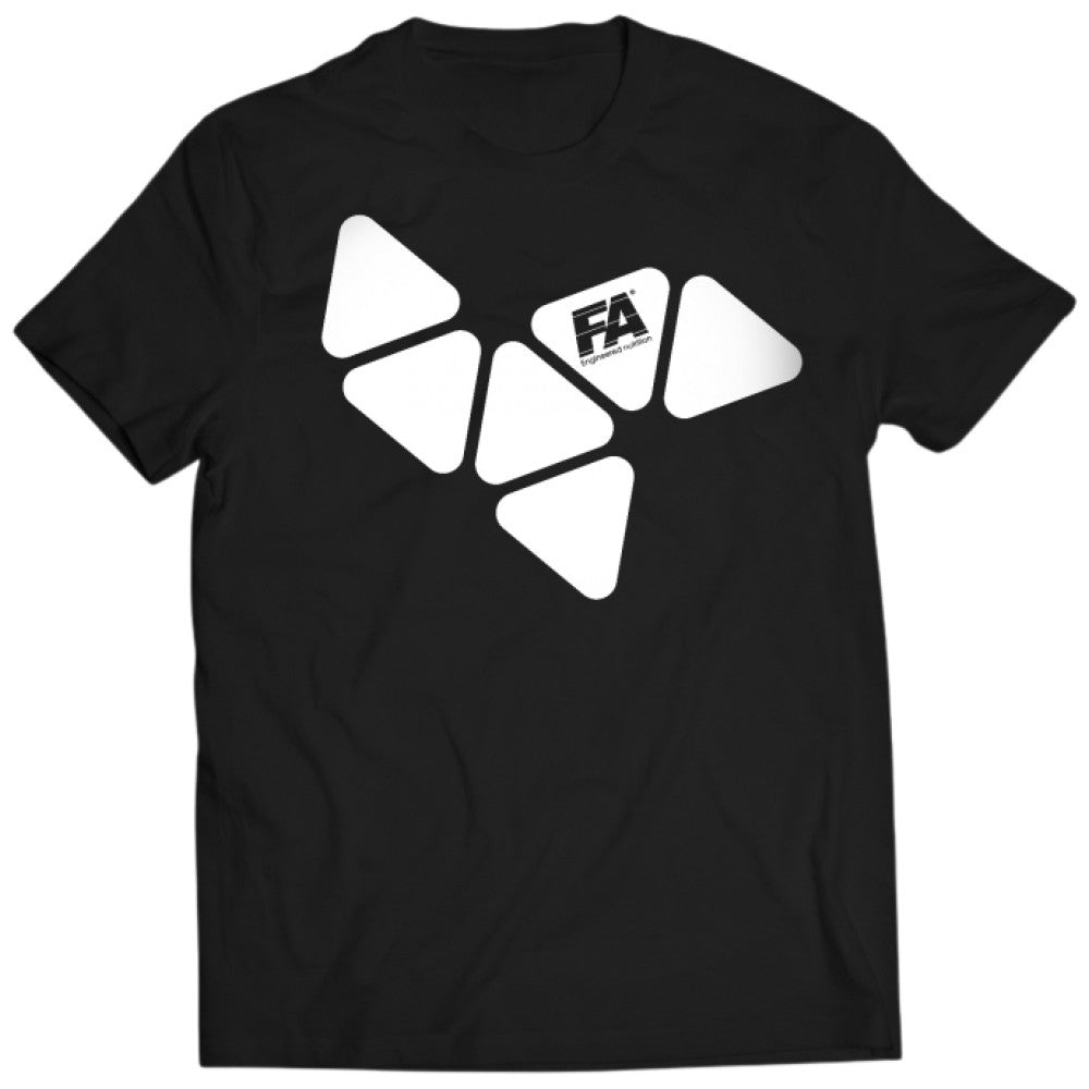 Fa Line T-Shirt | Schwarz