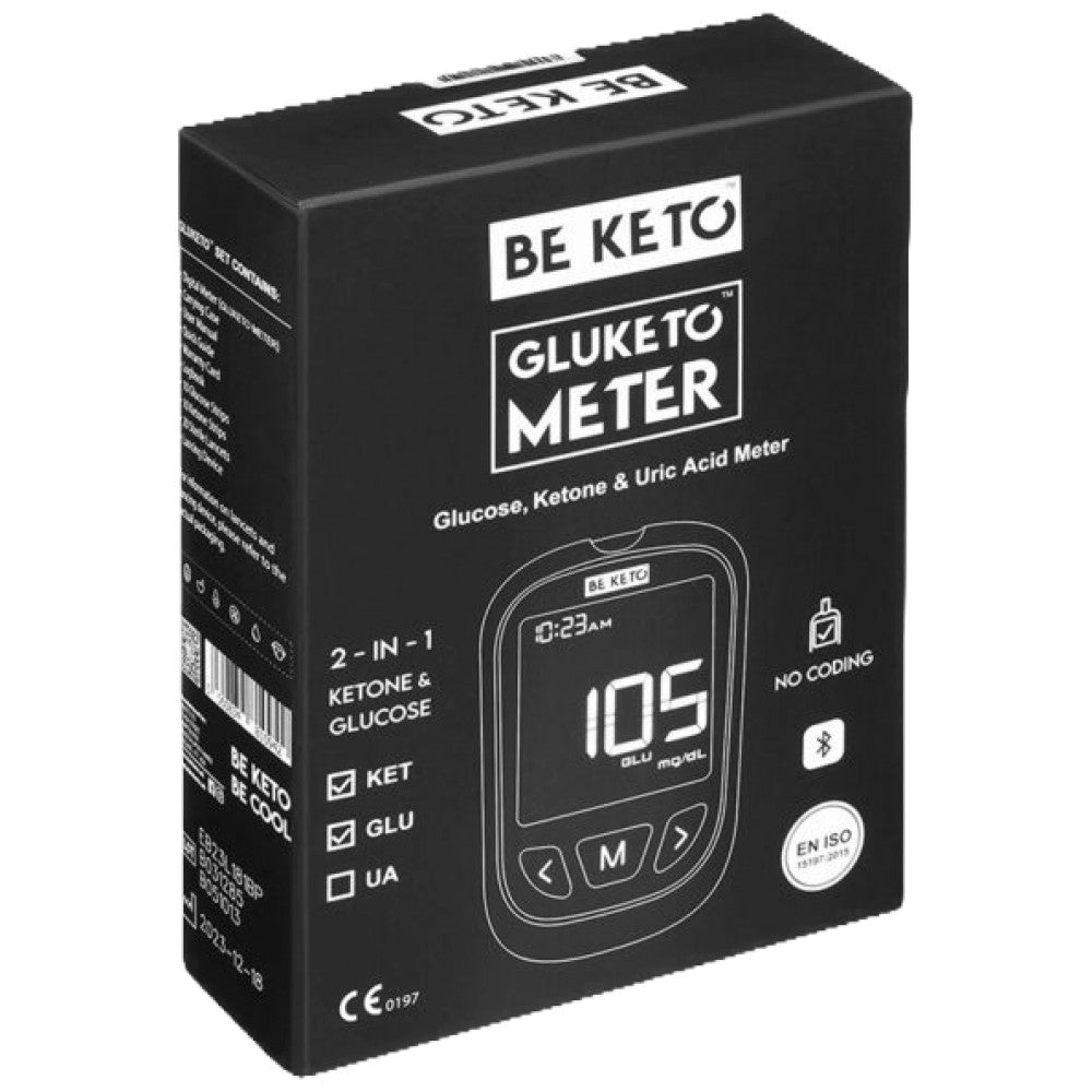 Gluketo -Messgerät - Blutzucker und Ketonmeter | Starterpack