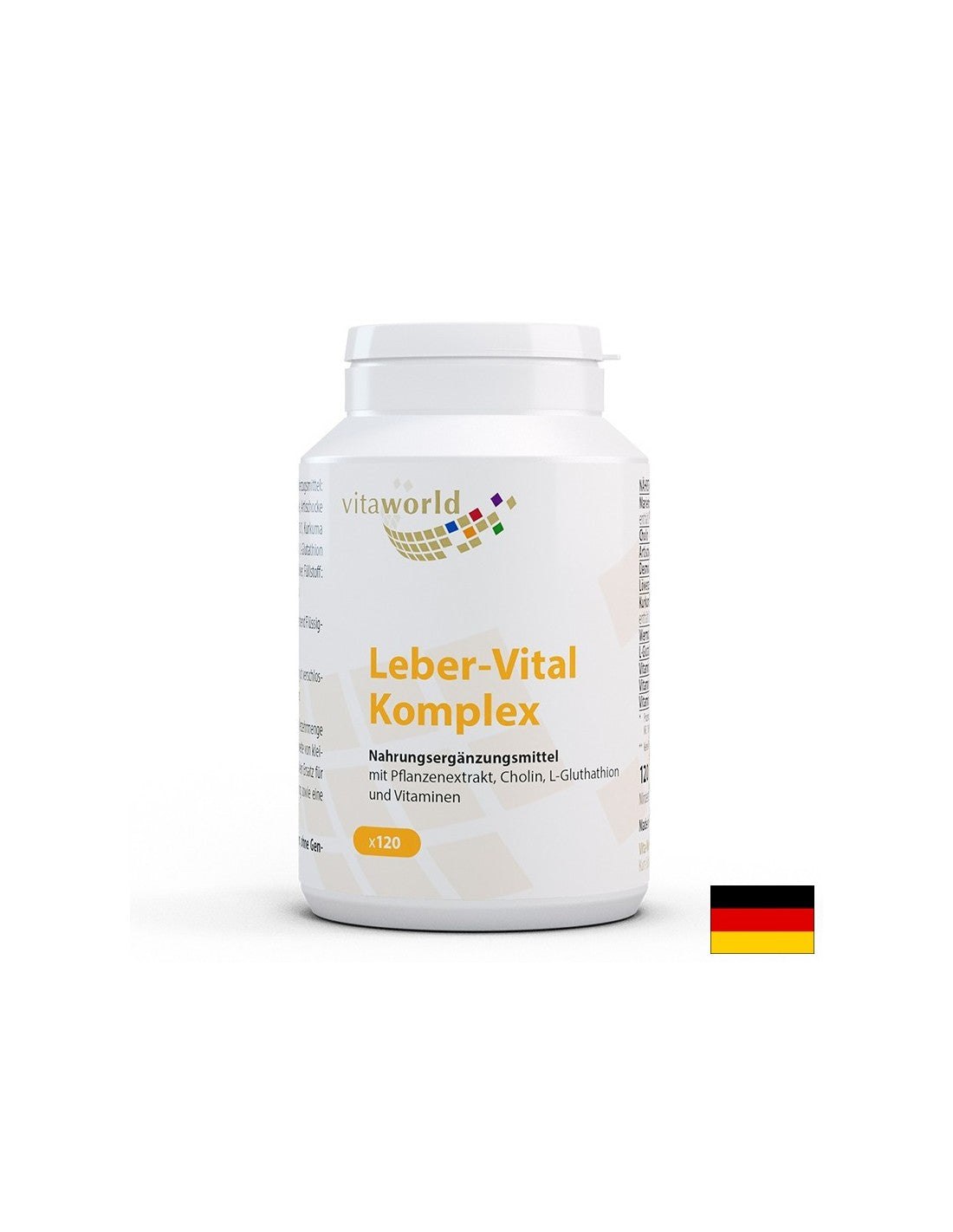 Formel mit Vitaminen und Pflanzenextrakten für die Leber, 120 Kapseln