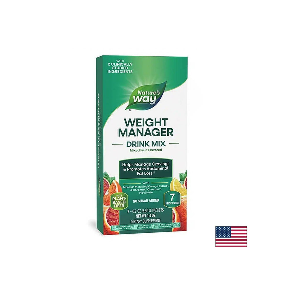 Appetit, Gewicht und Bauchfettkontrolle - Gewichtsmanager, 7 Beutel, Obstgeschmack