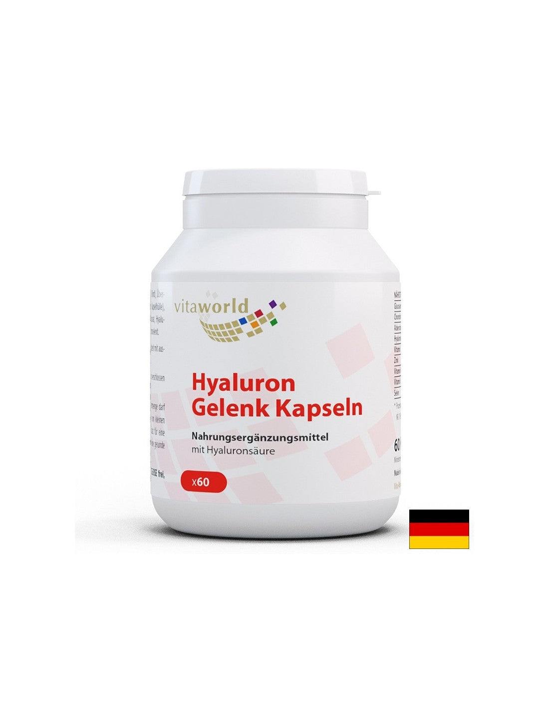 Gelenkformel - Hyaluronsäure, Glucosamin und Chondroitin, 60 Kapseln