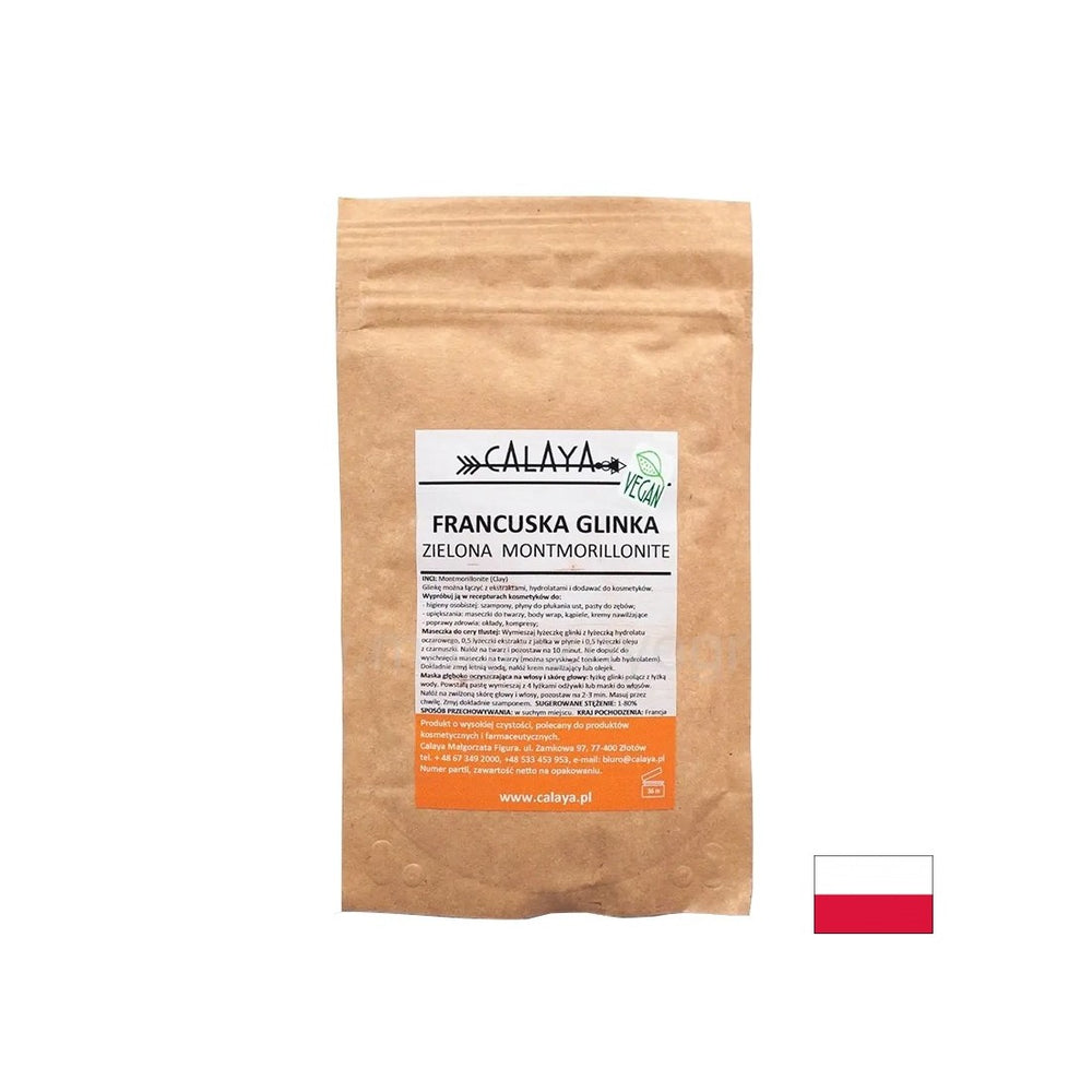 French Montmorillonite Green Clay, 100 g powder - Nutra Best Europe