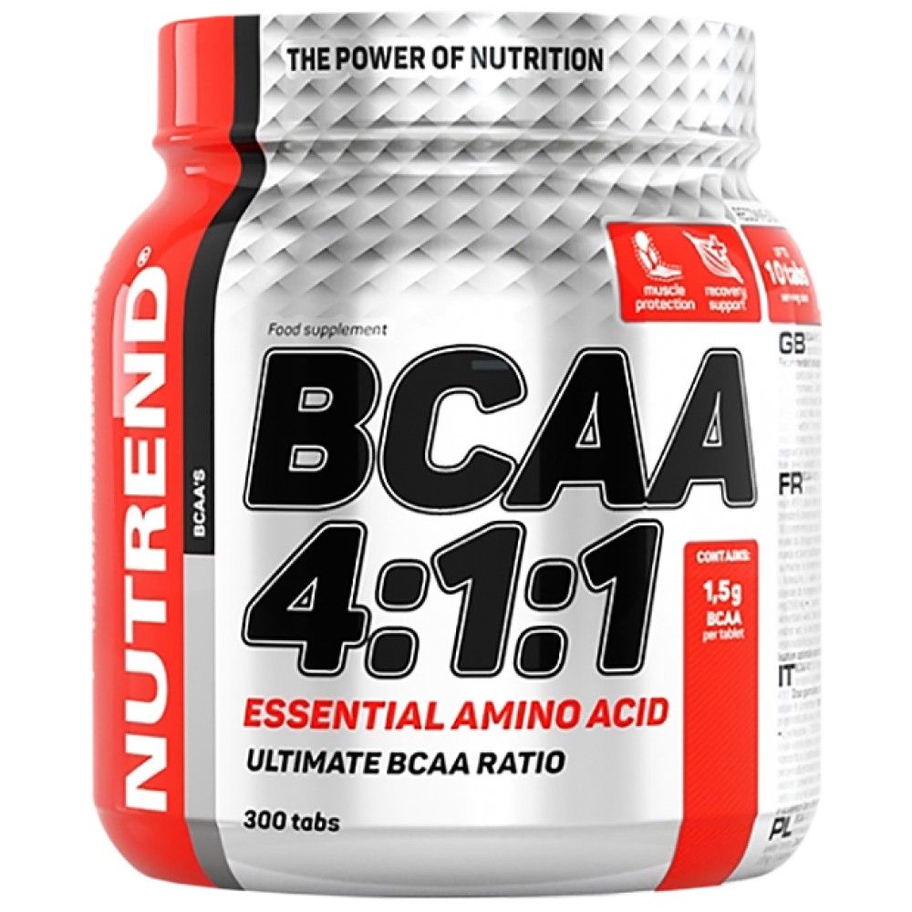 BCAA 4: 1: 1 Registerkarten - 300 Tabletten