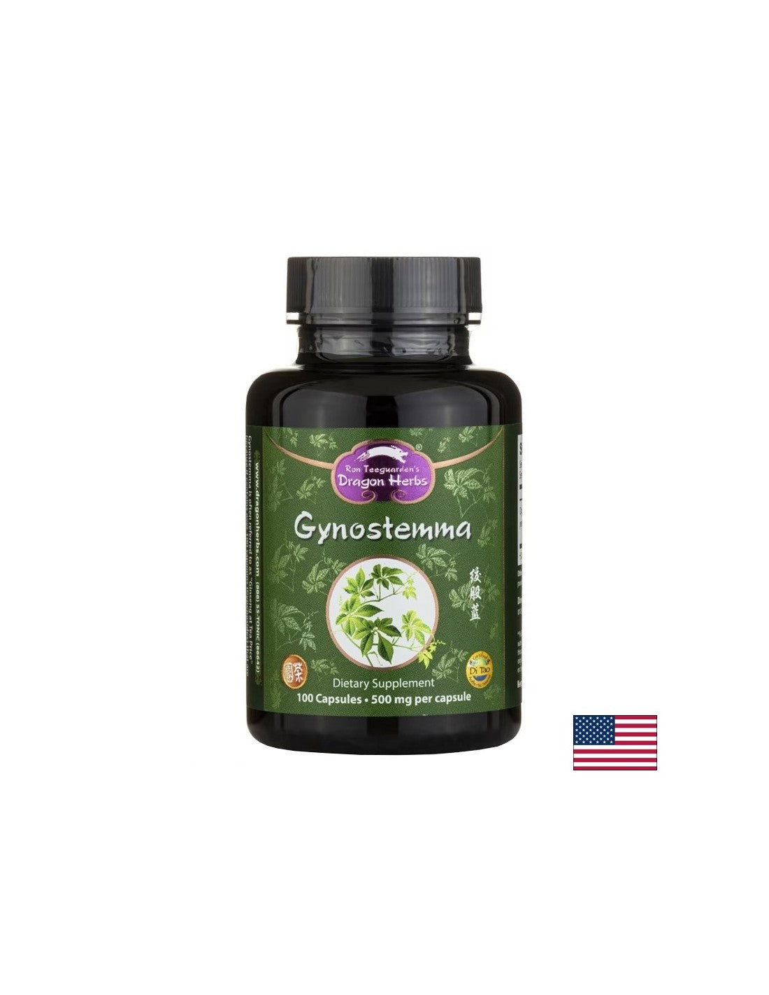 Gynostemma (Blutzucker und Stoffwechsel), 500 mg x 100 Kapseln