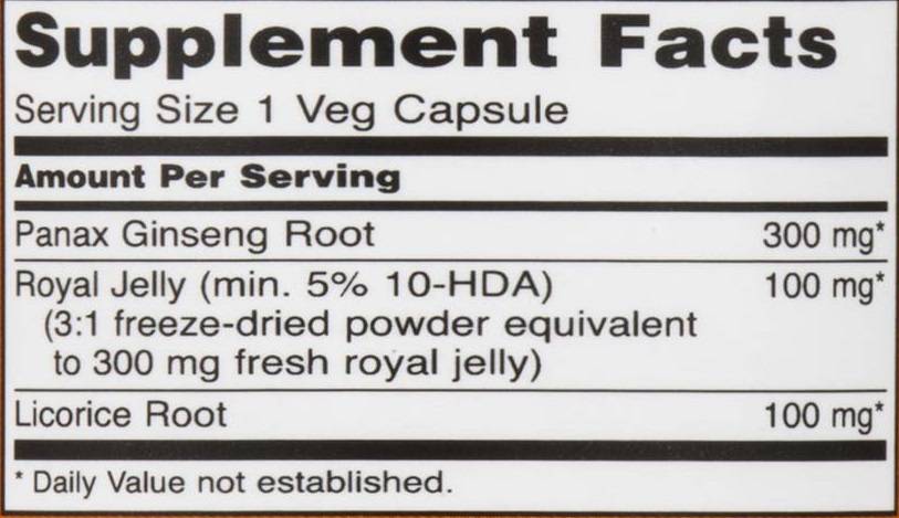 Ginseng & Royal Jelly - 90 Kapseln