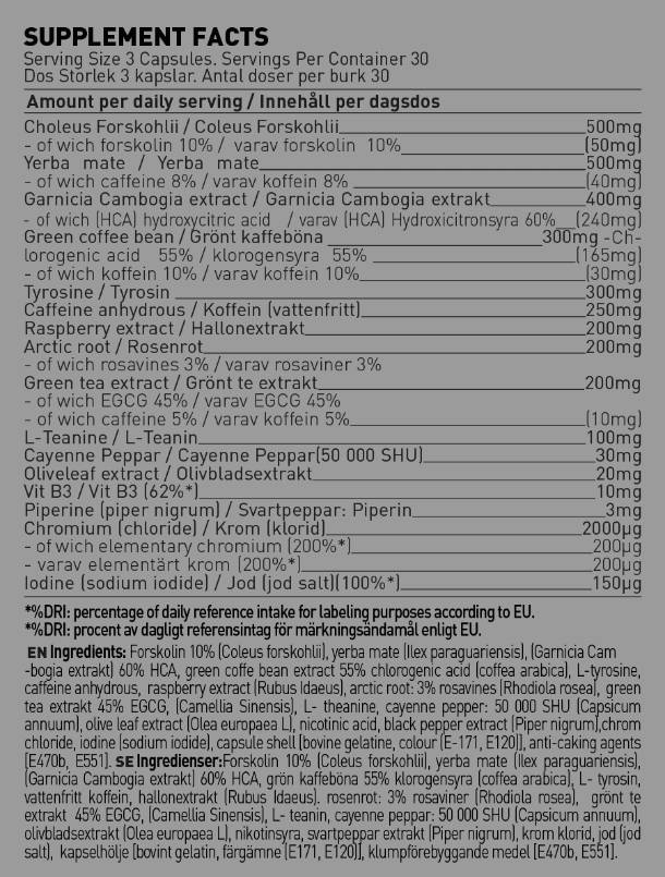 Gehen Sie hart / fortgeschritten - 90 Kapseln