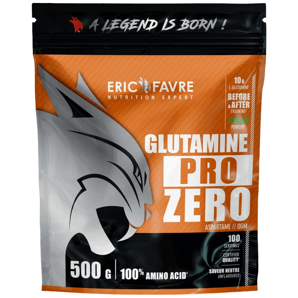 Glutamine Pro Zero | 100% rein - 500 Gramm