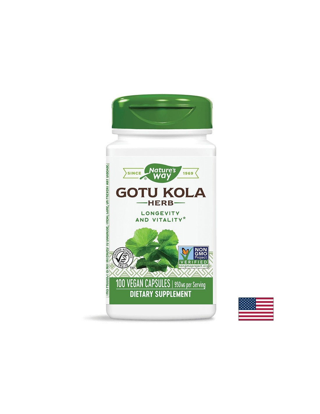 Gotu kola 475 mg - 100 Kapseln