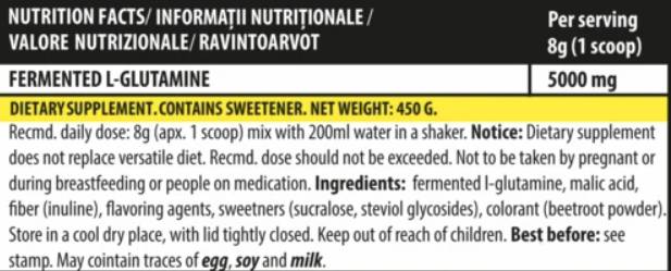 iGlutamin – 450 Gramm