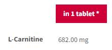 L-Carnitin-Ausdauersport | Sprudel - 20 lösliche Tabletten