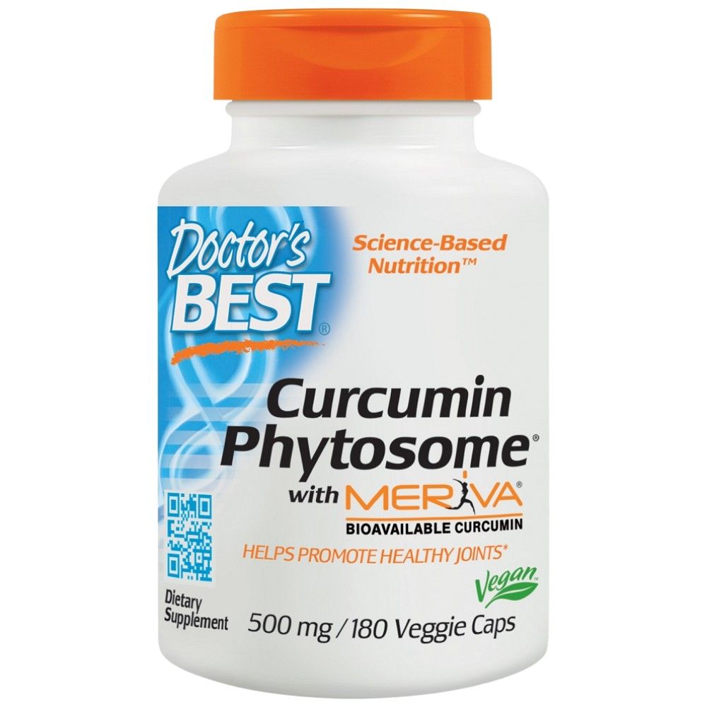 Bester Curcumin -Phytosom 500 mg / mit Meriva - 180 Kapseln