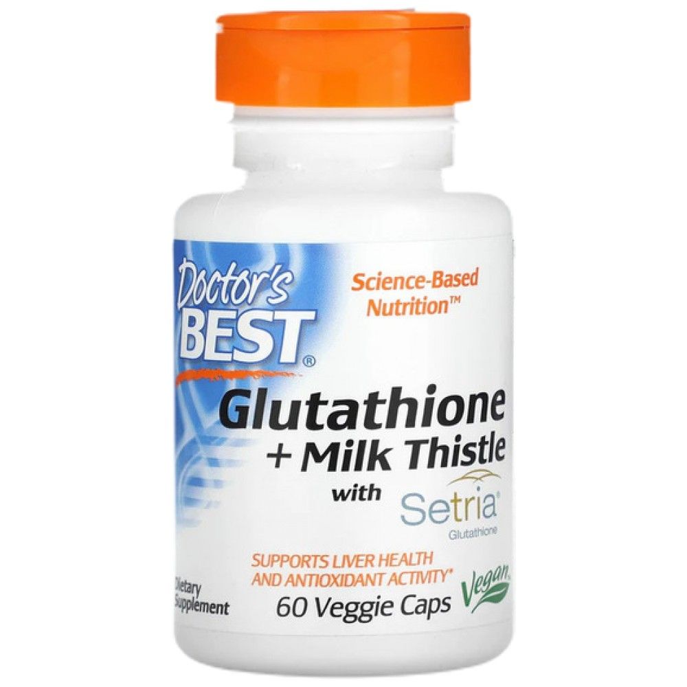 Glutathion + Milch Thistle - 60 Kapseln