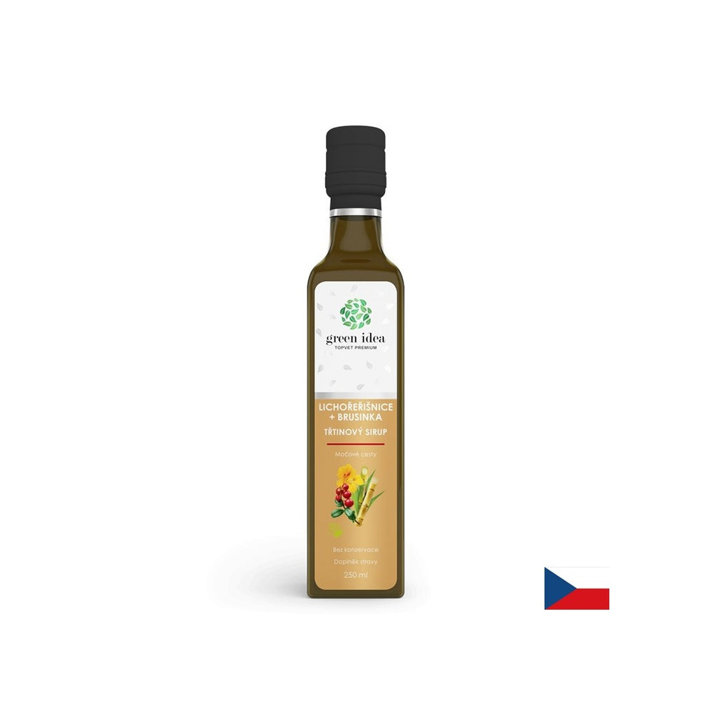 Rohrsirup mit Lingonberry und Cranberry - Gesundheit und Immunität im Urin, 250 ml, mit Dosierung